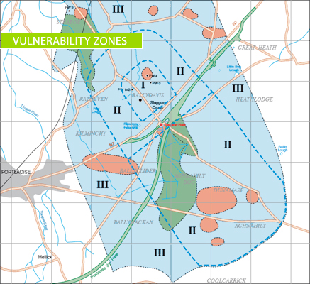 Layerd map Vulnerability Zones
